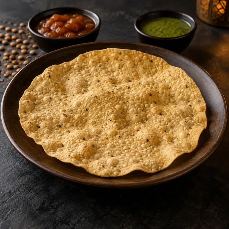 Papadum — imagen ilustrativa