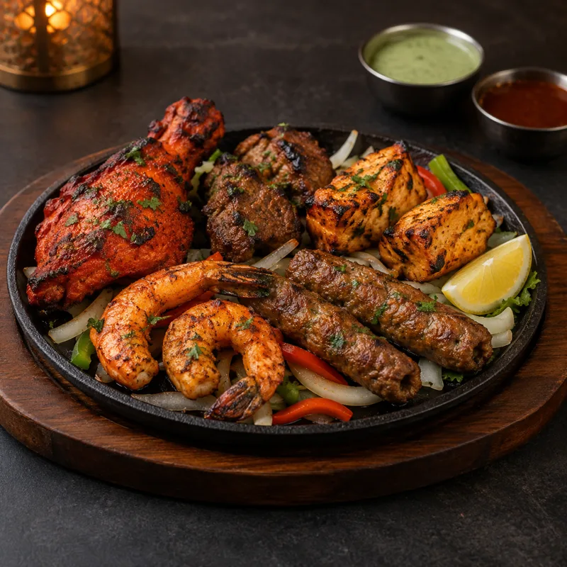 Tandoori Mix Grill · ½ — imagen ilustrativa