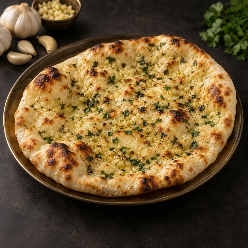 Garlic Naan — imagen ilustrativa