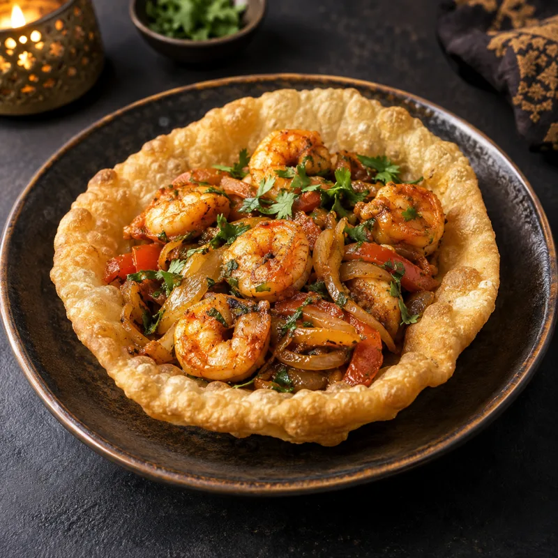 Prawn Puri — imagen ilustrativa