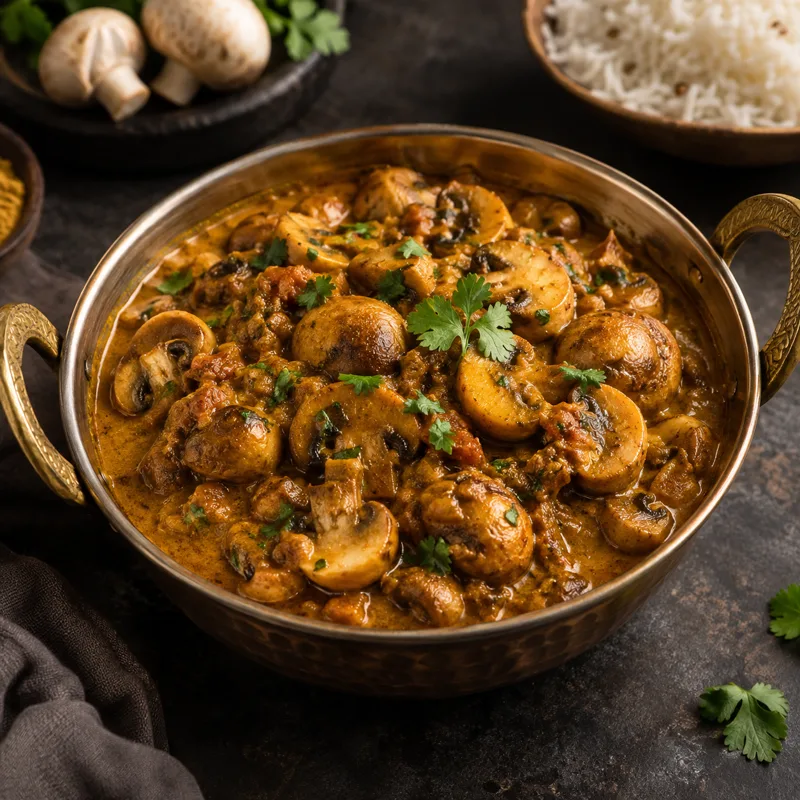 Mushroom Curry — imagen ilustrativa