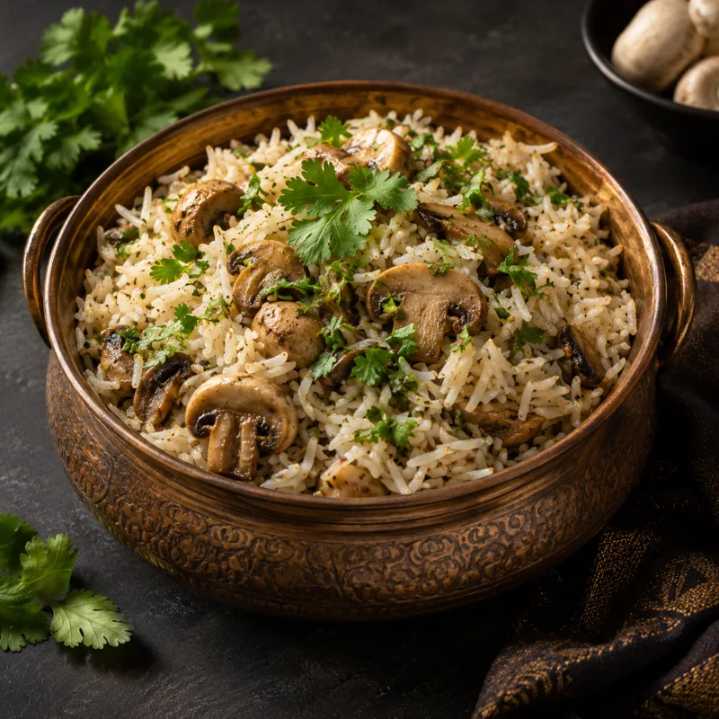 Mushroom Rice — imagen ilustrativa